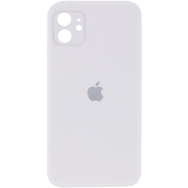 Чохол для смартфона Silicone Full Case AA Camera Protect for Apple iPhone 11 8,White