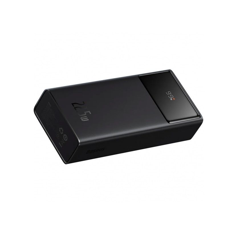 Зовнішній акумулятор Baseus Star-Lord Digital Display Fast Charge Power Bank 20000mAh 22.5W Black