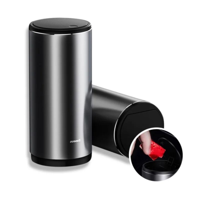 Автомобільний сміттєвий контейнер Baseus Gentleman Style Vehicle-mounted Trash Can（Bag1 roll/30）Black