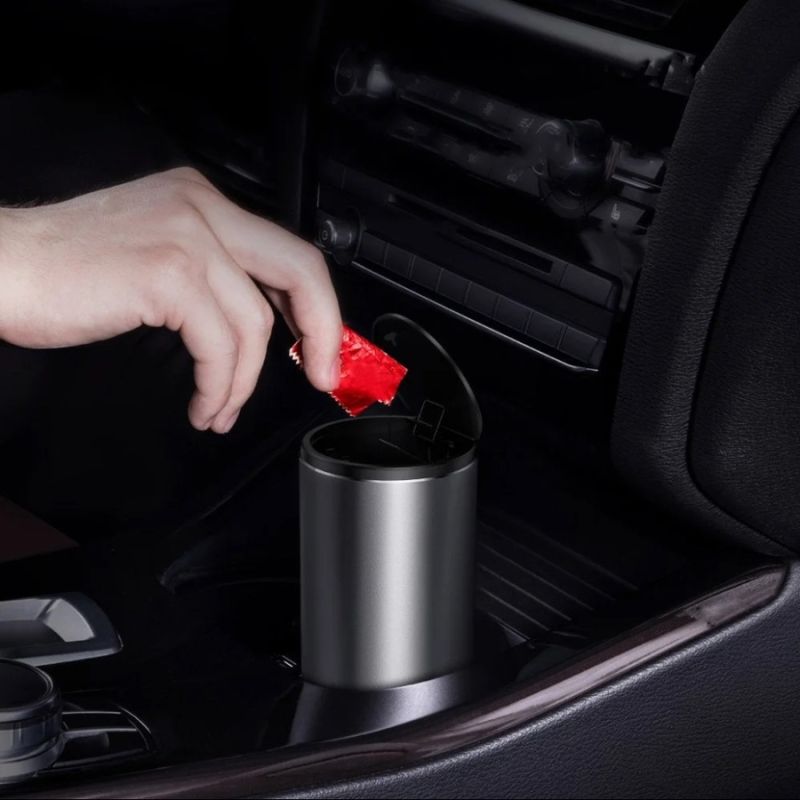 Автомобільний сміттєвий контейнер Baseus Gentleman Style Vehicle-mounted Trash Can（Bag1 roll/30）Black
