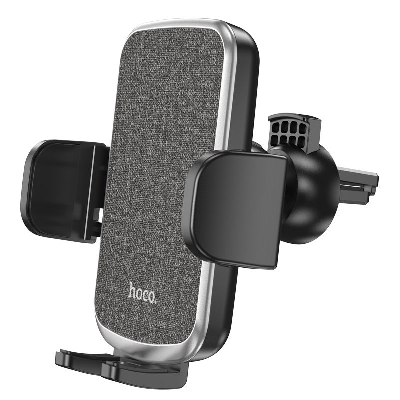 Автотримач для телефона HOCO CA94 Polaris push-type air outlet car holder Black