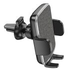 Автотримач для телефона HOCO CA94 Polaris push-type air outlet car holder Black