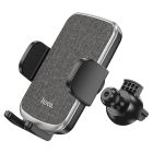 Автотримач для телефона HOCO CA94 Polaris push-type air outlet car holder Black