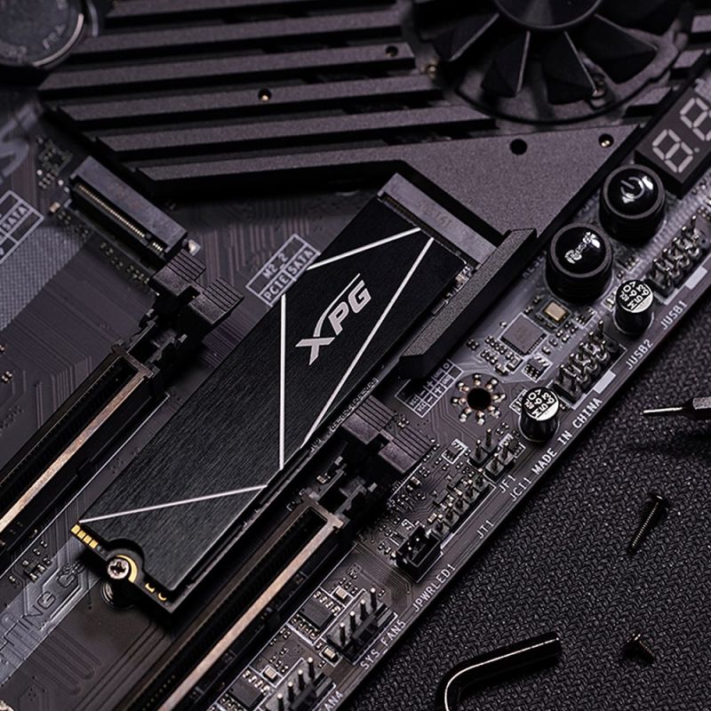 Накопичувач SSD M.2 ADATA GAMMIX S70 BLADE 1TB 2280 PCIe 4x4 NVMe 3D NAND Read/Write:7400/5500 MB/sec
