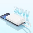 Зовнішній акумулятор Baseus Magnetic Mini Wireless Fast Charge Power Bank Type-C Edition  10000mAh 30W Stellar White
