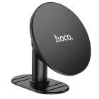 Автотримач для телефона HOCO H13 Fine jade ring magnetic car holder(center console) Black