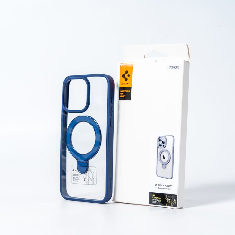 Чохол для смартфона Spigen AAA Magnetic Ring for Apple iPhone 13 Pro Max Blue