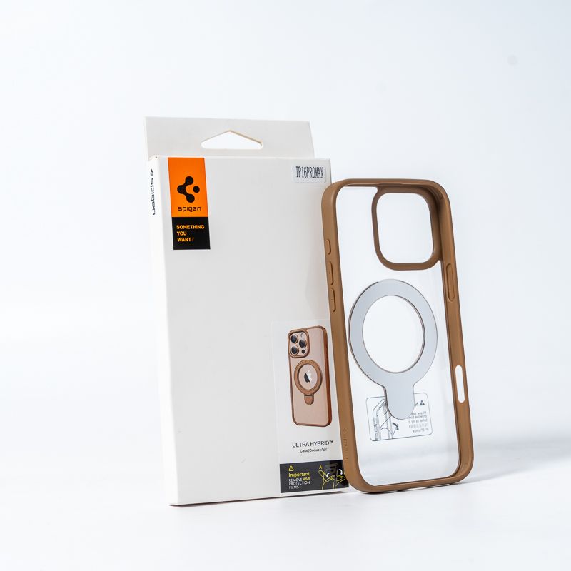 Чохол для смартфона Spigen AAA Magnetic Ring for Apple iPhone 16 Pro Brown