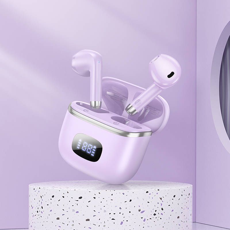 Бездротові навушники HOCO EQ1 Music guide true wireless BT headset Purple