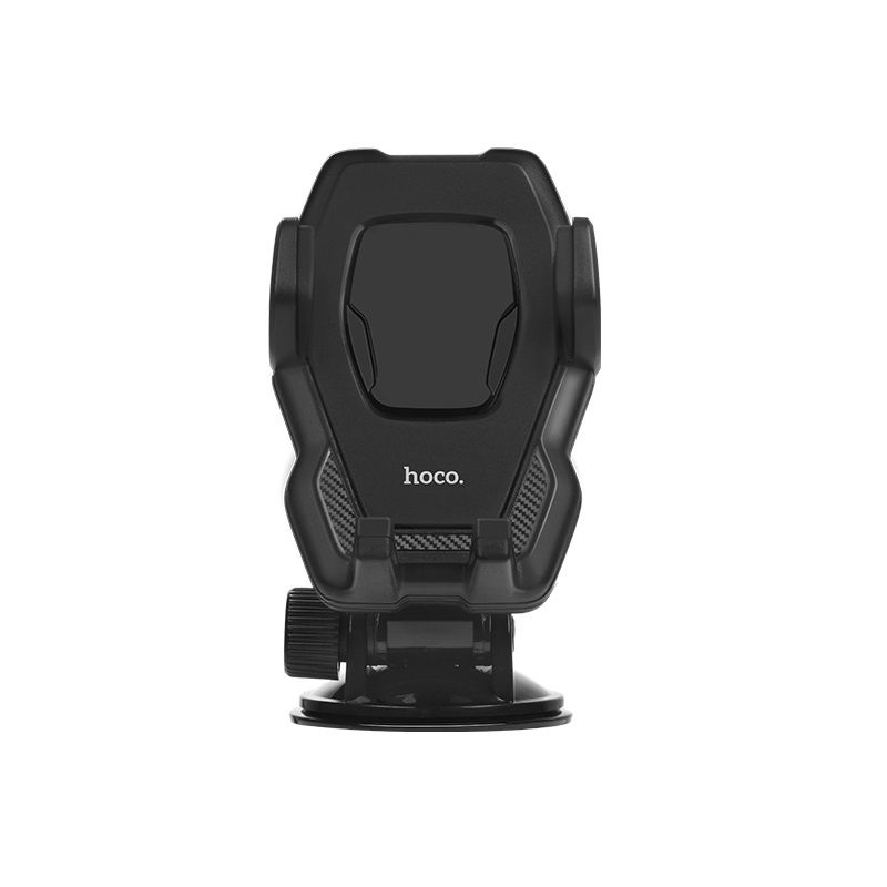 Автотримач для телефона HOCO CA31 cool run suction cup car holder Black
