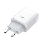 Мережевий зарядний пристрій HOCO C72A Glorious single port charger 10.5W White