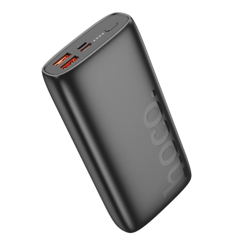 Зовнішній акумулятор HOCO J122A Respect 22.5W+PD20W fully compatible power bank(20000mAh) Black
