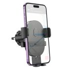 Автотримач для телефона HOCO H18 Mighty one-button car holder(air outlet) Black