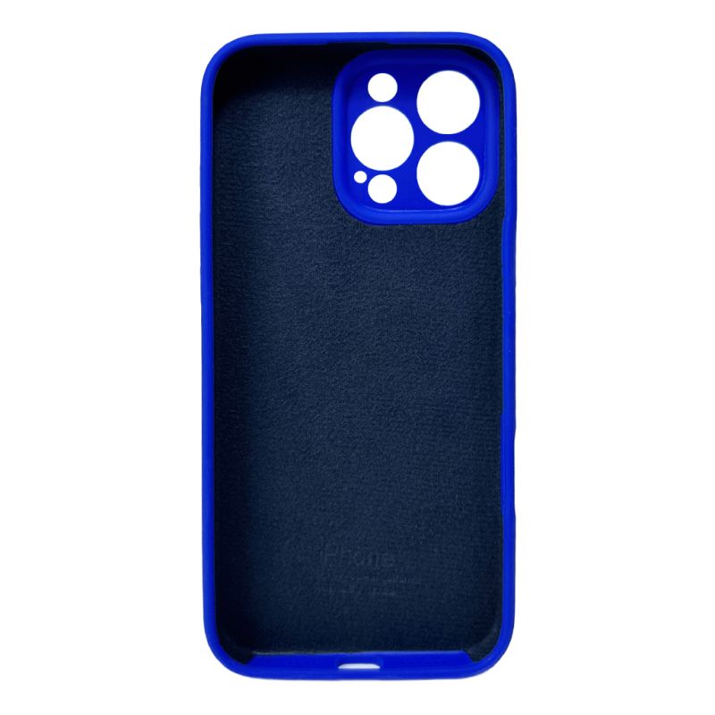 Чохол для смартфона Silicone Full Case AA Camera Protect for Apple iPhone 16 Pro 45,Shiny Blue
