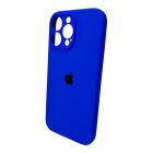 Чохол для смартфона Silicone Full Case AA Camera Protect for Apple iPhone 16 Pro 45,Shiny Blue