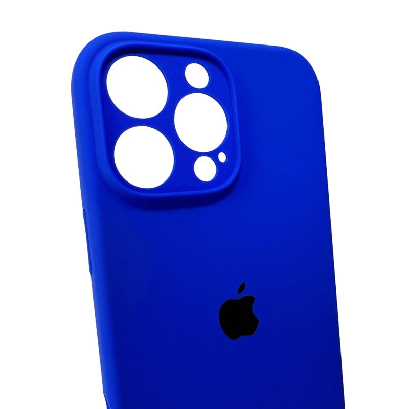 Чохол для смартфона Silicone Full Case AA Camera Protect for Apple iPhone 16 Pro 45,Shiny Blue