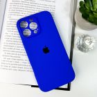 Чохол для смартфона Silicone Full Case AA Camera Protect for Apple iPhone 16 Pro 45,Shiny Blue
