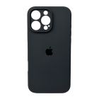 Чохол для смартфона Silicone Full Case AA Camera Protect for Apple iPhone 16 Pro Max 12,Dark Grey