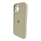 Чохол для смартфона Silicone Full Case AA Camera Protect for Apple iPhone 16 Pro Max 9,Antique White
