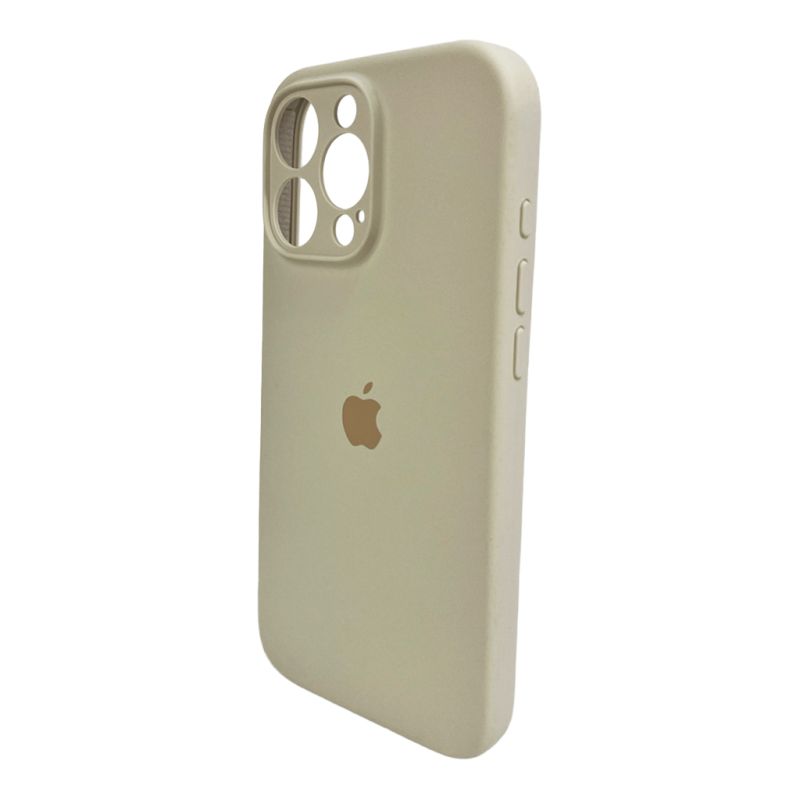 Чохол для смартфона Silicone Full Case AA Camera Protect for Apple iPhone 16 Pro Max 9,Antique White