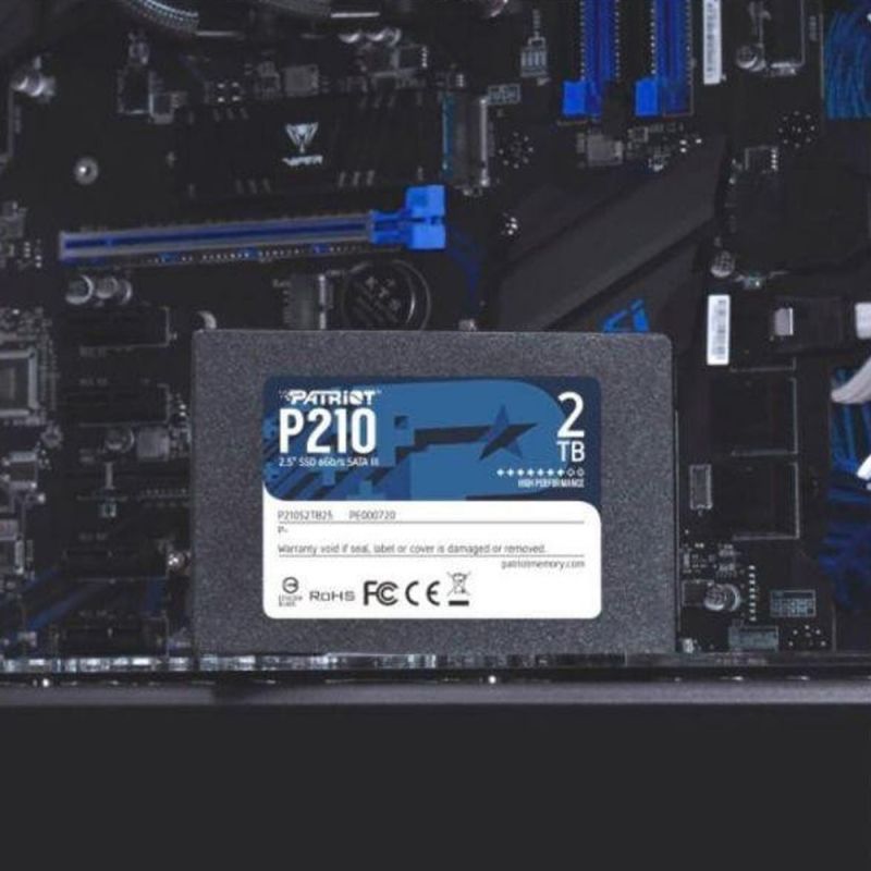 Накопичувач SSD Patriot P210 2TB 2.5" 7mm SATAIII 3D QLC