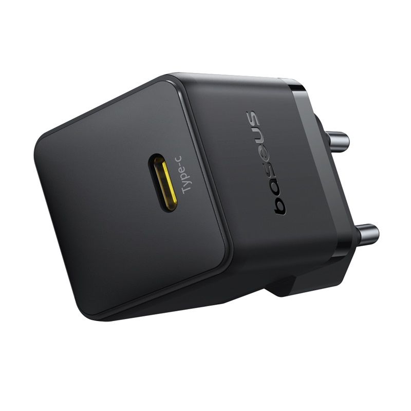 Мережевий зарядний пристрій Baseus Palm Fast Charger 1C 20W EU Cluster Black