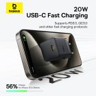 Мережевий зарядний пристрій Baseus Palm Fast Charger 1C 20W EU Cluster Black