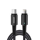 Кабель ESSAGER Fast Charging 27W USB-A to Lightning C 0,5m black