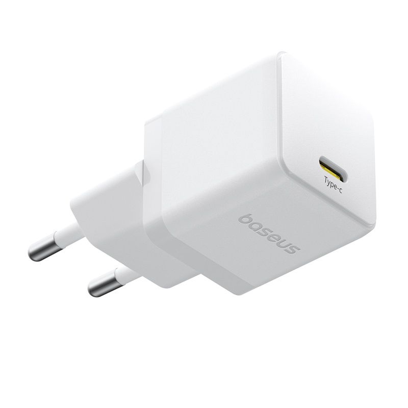 Мережевий зарядний пристрій Baseus Palm Fast Charger 1C 20W EU Moon White