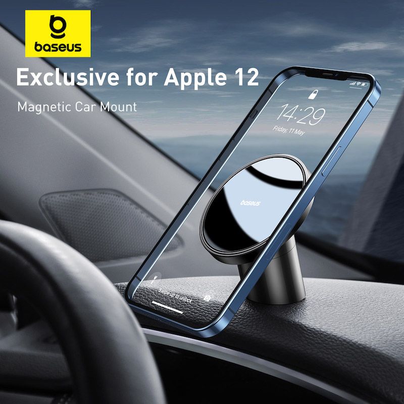 Автотримач для телефона Baseus NeoGravity Magnetic Car Mount (For Dashboards and Air Outlets) Cluster Black
