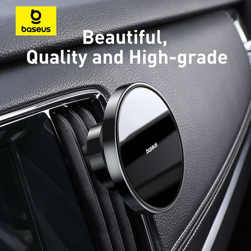 Автотримач для телефона Baseus NeoGravity Magnetic Car Mount (For Dashboards and Air Outlets) Cluster Black