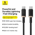 Кабель Baseus Dura Series Fast Charging Cable Type-C to Type-C 100W 1m Gold+Black