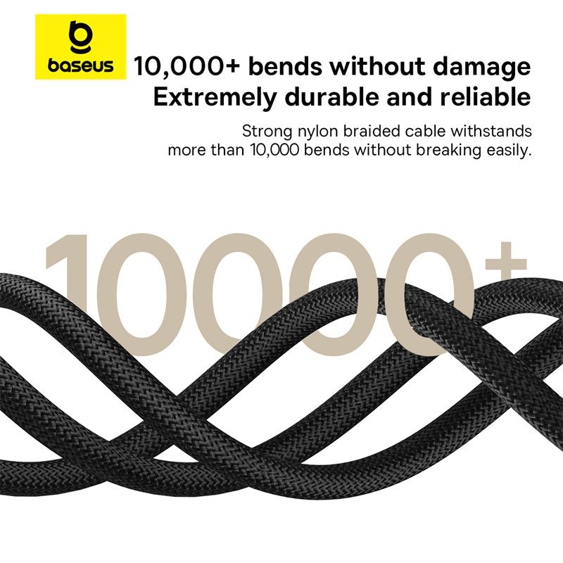 Кабель Baseus Dura Series Fast Charging Cable Type-C to Type-C 100W 1m Gold+Black