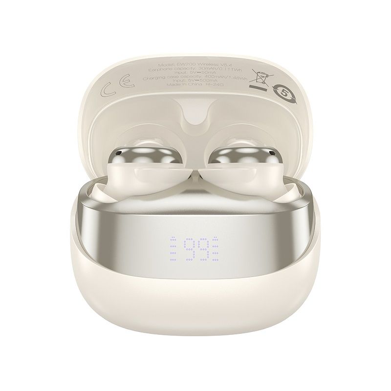 Бездротові навушники HOCO EW200 Elegant true wireless sleep BT headset Milky White