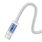 Кабель Baseus Dynamic Series Fast Charging Data Cable USB to iP 2.4A 1m White