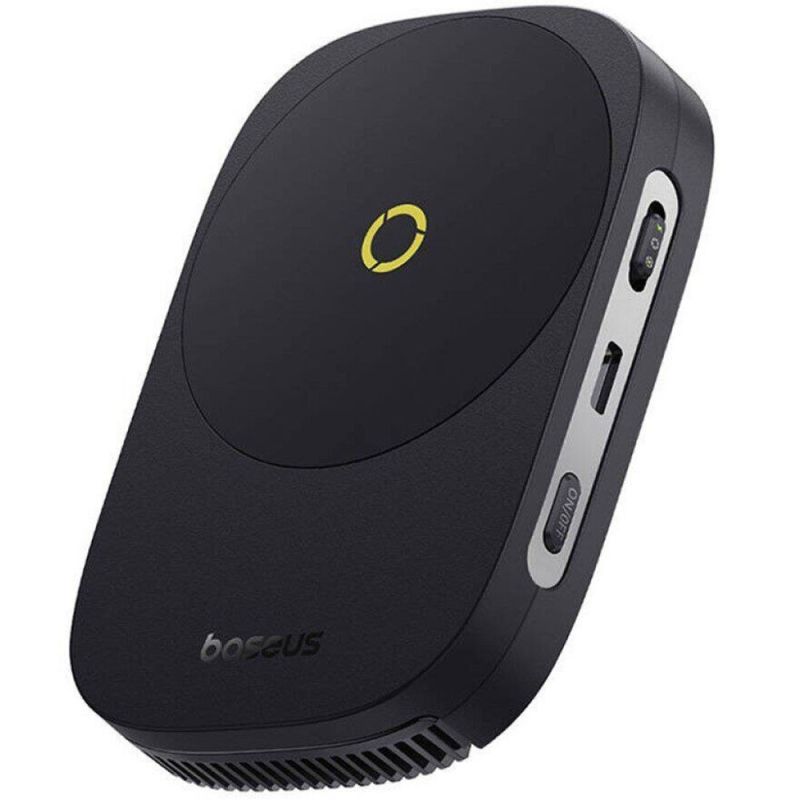 Бездротовий зарядний пристрій з кулером для мобільного Baseus MagPro II Series Ultra-Thin Magnetic Phone Cooler (with Wireless Charger) Cosmic Black