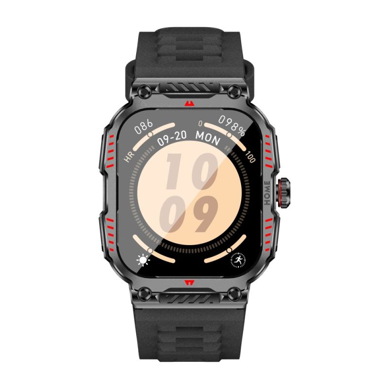 Смарт-годинник W&amp;O X7 Plus 44mm. 300 mAh. IP67 Black