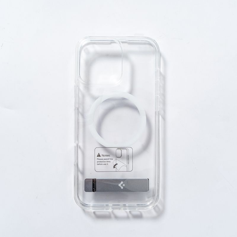 Чохол Spigen AAA Magnetic Clear Stand for Apple iPhone 16 Transparent