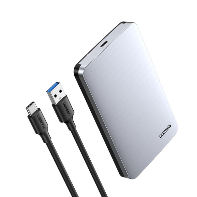 Зовнішня кишеня для накопичувача UGREEN 2.5-Inch SATA External Hard Drive Enclosure