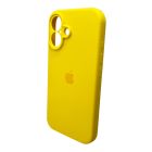Чохол для смартфона Silicone Full Case AA Camera Protect for Apple iPhone 16 56,Sunny Yellow