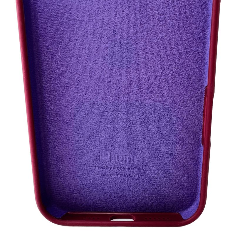 Чохол для смартфона Silicone Full Case AA Open Cam for Apple iPhone 16 Pro Max 47,Plum