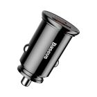 Автомобільний зарядний пристрій Baseus Circular Plastic A+C 30W Black