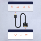 Кабель UGREEN HD106 HDMI to DVI Cable 2m (Black) (UGR-10135)