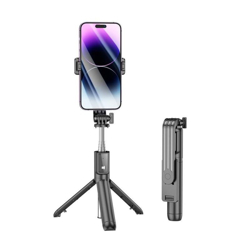 Селфі-монопод BOROFONE BY11 Happy live broadcast holder Black