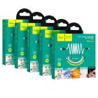 Кабель HOCO X21 Plus USB to Type-C 3A, 2m, silicone, silicone connectors, Black+White