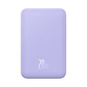 Зовнішній акумулятор Baseus Magnetic Mini Wireless Fast Charge Power Bank 20000mAh 20W Purple