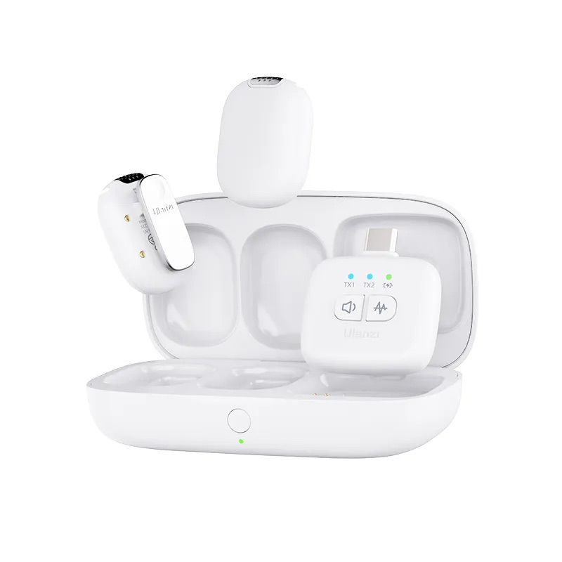Бездротова мікрофонна система Ulanzi Vijim A30 Tiny Microphone White (A013GBW1 A30)