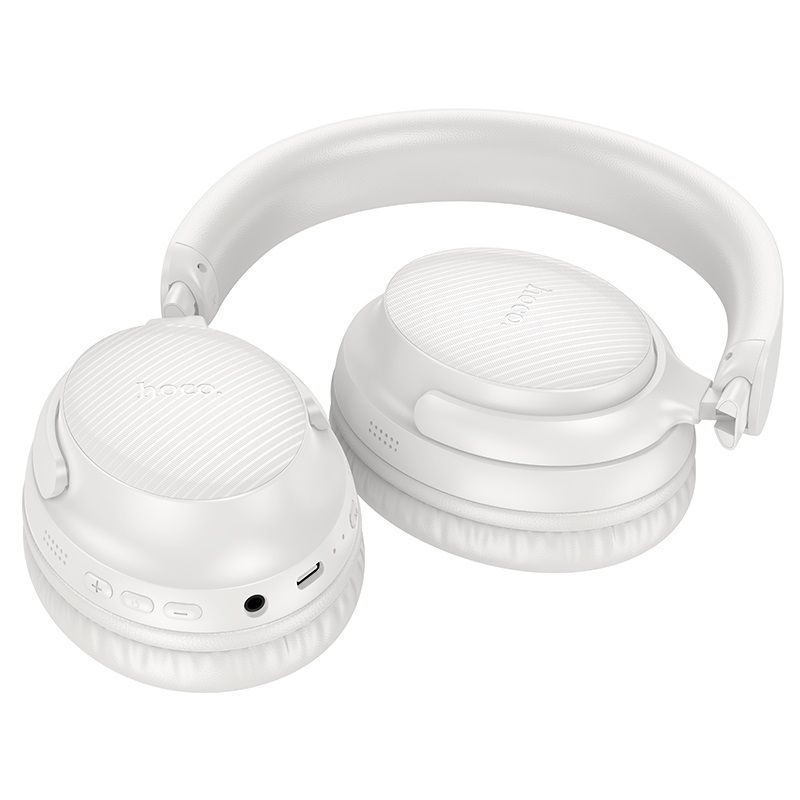 Бездротові накладні навушники HOCO W53 Tone BT headphones Morning Mist White
