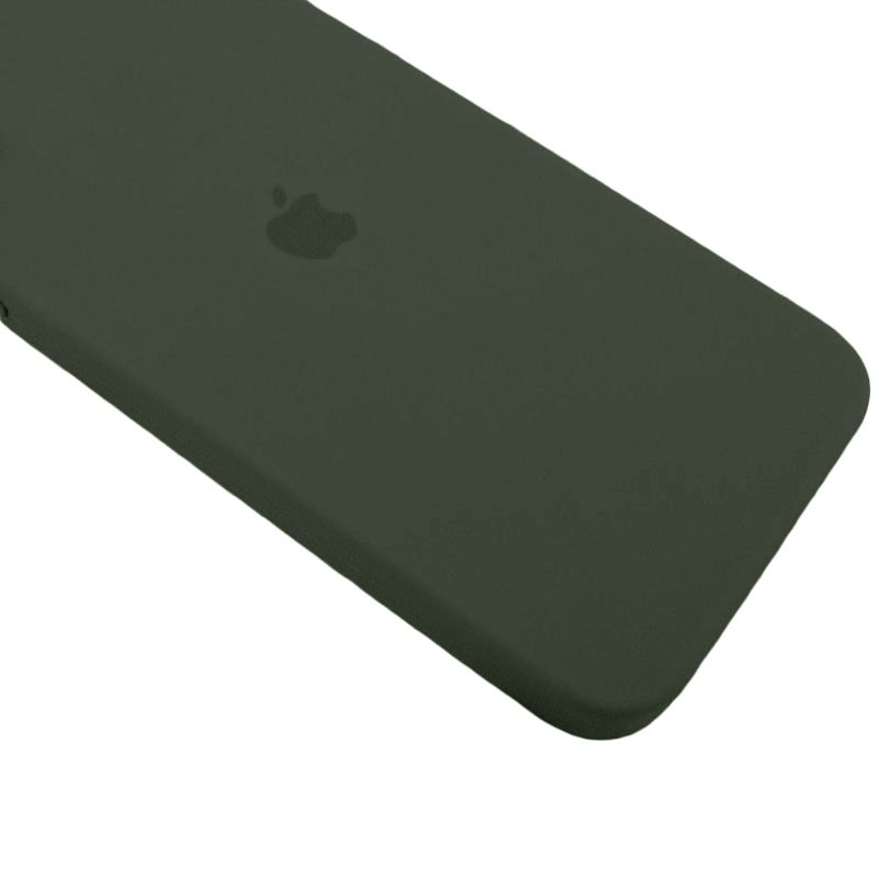 Чохол для смартфона Silicone Full Case AA Camera Protect for Apple iPhone 12 40,Atrovirens