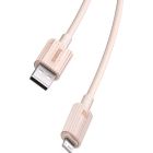 Кабель Baseus Habitat Series Fast Charging Cable USB to iP 2.4A 2m Wheat Pink
